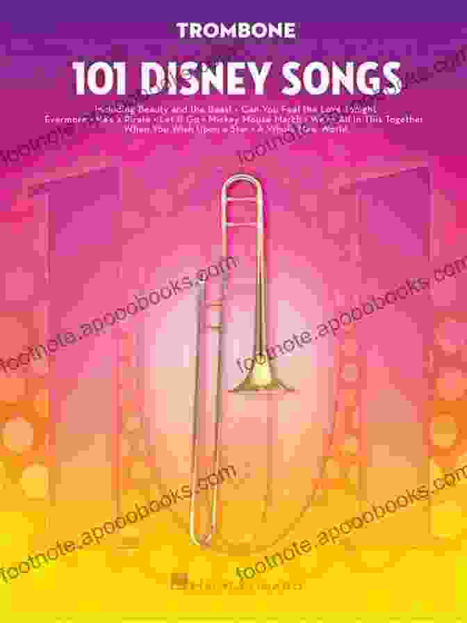 101 Disney Songs For Trombone Book Cover By Chad Johnson 101 Disney Songs For Trombone Chad Johnson