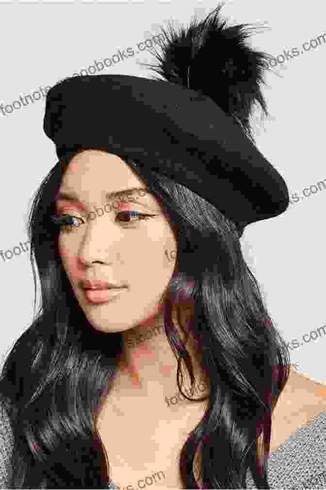 A Chic Beret With A Faux Fur Pompom A Good Yarn: 30 Timeless Hats Scarves Socks And Gloves