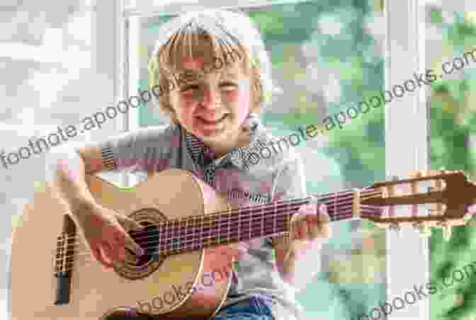 A Child Playing The Guitar Songs The Whole World Sings