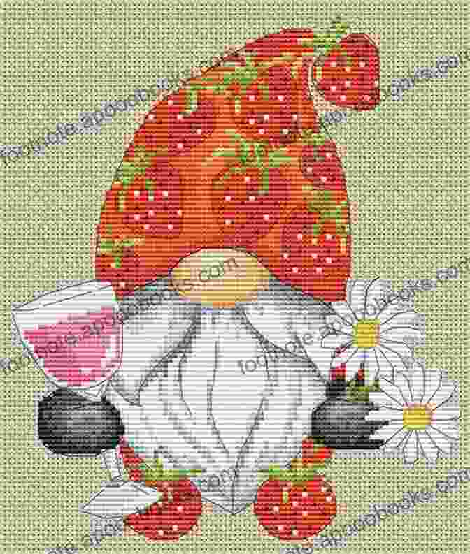 A Collection Of Adorable Strawberry Gnome Cross Stitch Patterns That Will Enchant Your Stitching Adventures And Bring A Touch Of Woodland Magic To Your Home Decor. Strawberry Gnomes Cross Stitch Patterns