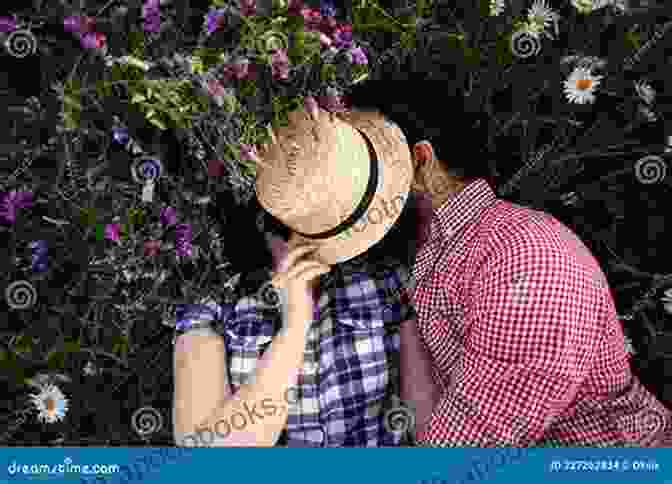 A Couple Embracing In A Field Of Wildflowers, Symbolizing The Beauty And Fragility Of Love Poems From A Wild Heart