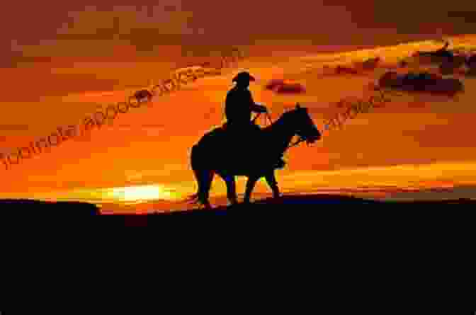 A Cowboy Gallops Across The Open Range, His Silhouette Against The Setting Sun One Night With A Cowboy (Oklahoma Nights 1)