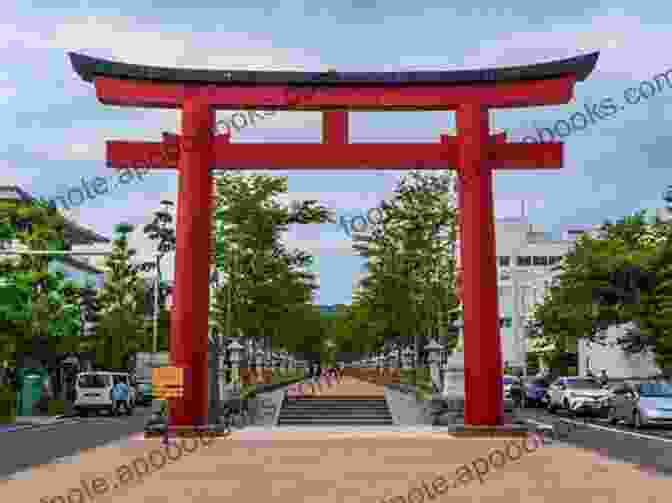 A Crowded City Street With A Torii Gate In The Background Torii Haiku: Profane To A Sacred Life