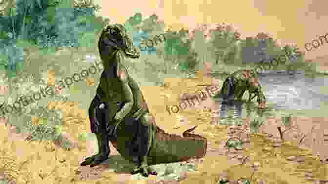 A Hadrosaurus Using Its Duck Billed Crest To Communicate In A Cretaceous Swamp A Dinosaur Game R Eugene Pearson