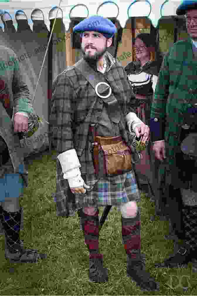 A Historical Depiction Of Kilt Pins Being Worn In Traditional Scottish Attire Kilt Pins Catherine Hernandez