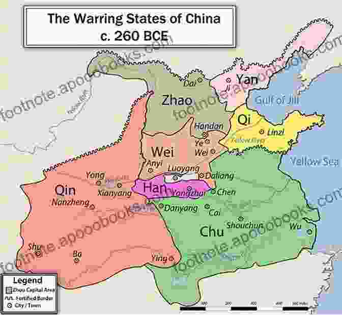 A Map Showing The Zhou Dynasty States The Story Of China: The Epic History Of A World Power From The Middle Kingdom To Mao And The China Dream