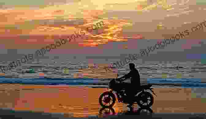 A Motorcycle Rider Enjoying A Scenic Coastal View Motorcycle Road Trips (Vol 36) Road Trips III IV Compilation On Sale Now : More Cruisin America Cruisin Beyond America (Backroad Bob S Motorcycle Road Trips)