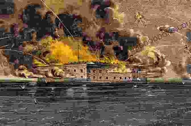 A Painting Depicting The Bombardment Of Fort Sumter, The Event That Precipitated The Outbreak Of The American Civil War. Battle Of Shiloh: A History From Beginning To End (American Civil War)