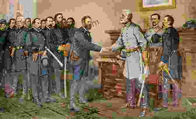 A Painting Depicting The Surrender Of The Confederate Army At Appomattox Court House, Effectively Ending The American Civil War. Battle Of Shiloh: A History From Beginning To End (American Civil War)