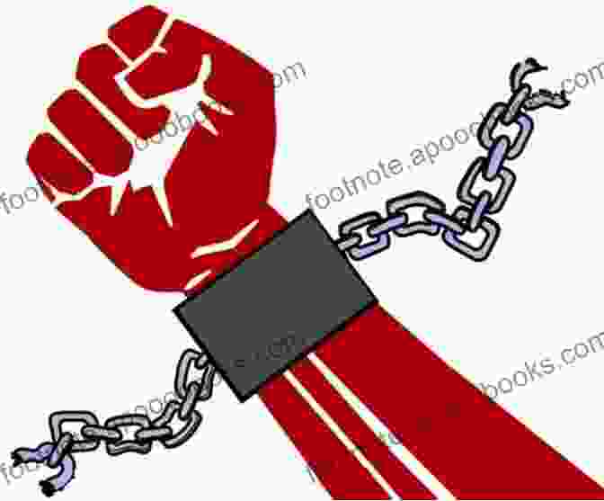 A Person's Hands Are Handcuffed To The Chains Of Capitalism, Symbolizing The Oppressive Nature Of The Economic System. Invisible Handcuffs Of Capitalism The: How Market Tyranny Stifles The Economy By Stunting Workers