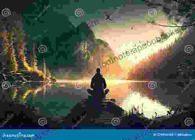 A Person Sitting In A Meditative Pose, Surrounded By A Tranquil Aura For The Pleasure Of Peace: Transformative Listening In Marriage Relationships