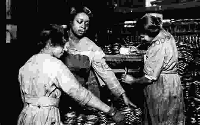 A Photograph Of Women Working In A Factory During The American Civil War. Battle Of Shiloh: A History From Beginning To End (American Civil War)