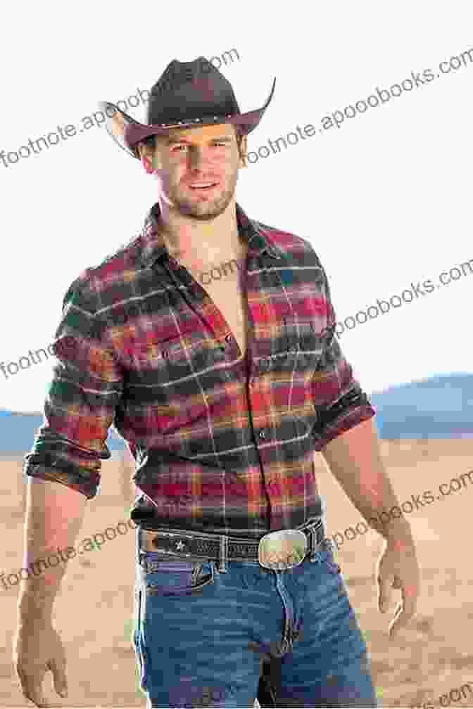 A Rugged Cowboy Wearing A Hat A Cowboy Christmas Miracle (Burnt Boot Texas 4)