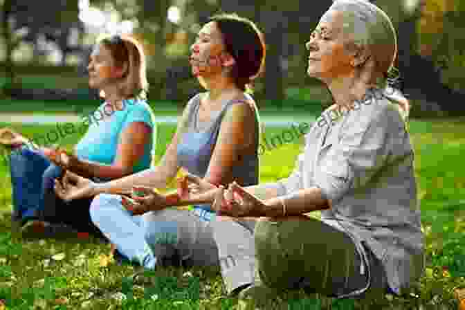 A Serene Person Meditating Amidst A Group Of Challenging Individuals Zen And The Art Of Dealing With Difficult People