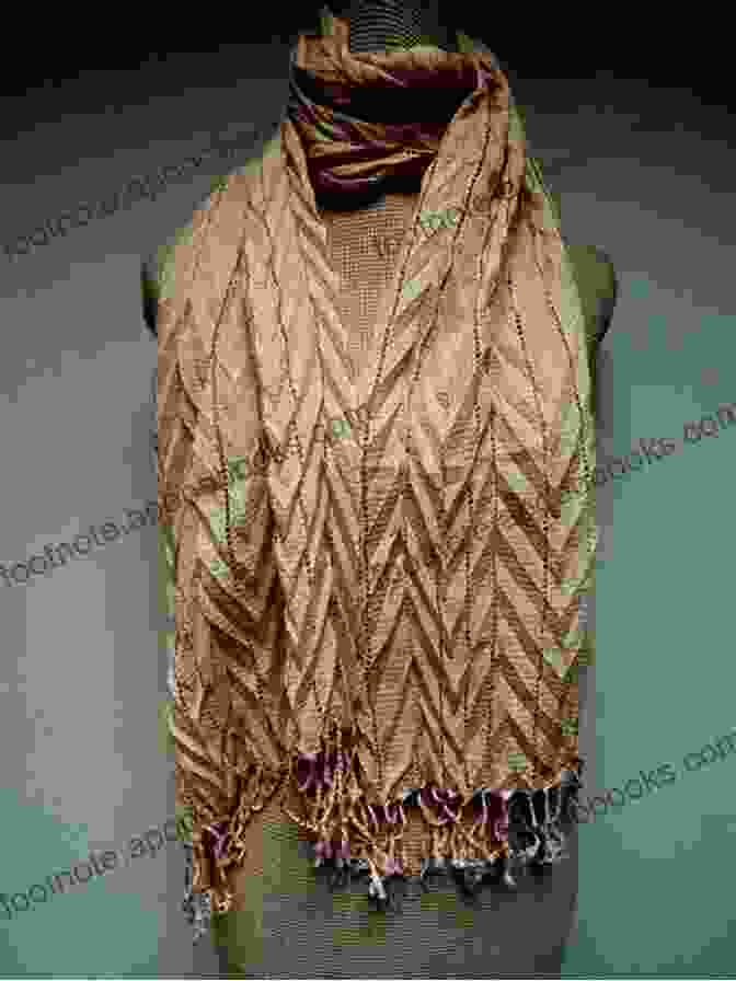 A Sophisticated Scarf With Intricate Lacework And Fringe A Good Yarn: 30 Timeless Hats Scarves Socks And Gloves