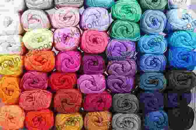 A Vibrant Palette Of Yarns In Various Colors And Textures Scarves And Shawls For Yarn Lovers: Knitting With Simple Patterns And Amazing Yarns