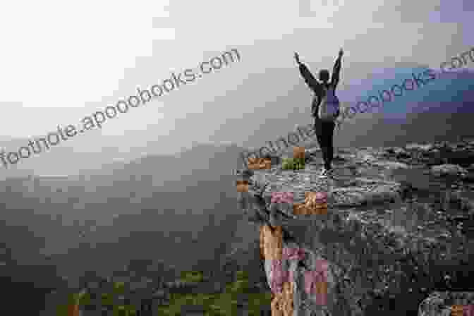 A Woman Standing On A Clifftop, Her Arms Outstretched, Facing The Horizon Poems From A Wild Heart