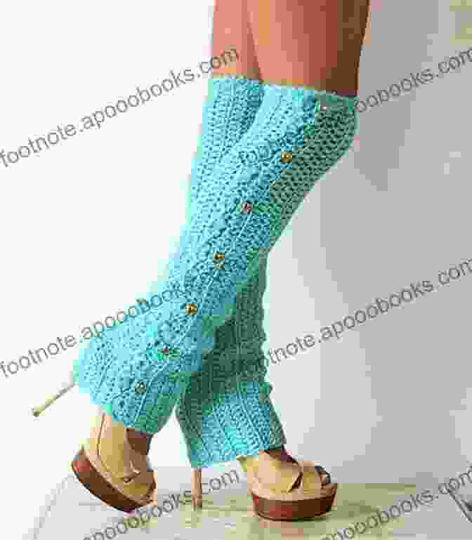 A Woman Wearing Over The Knee Leg Warmers In A Variety Of Neutral And Bold Colors. Dress To Impress Knitted Boot Cuffs Leg Warmers: 25 Fun To Wear Designs