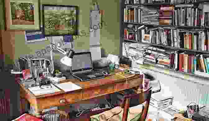 A Writer'sworkspace Adorned With Books, Notes, And A Typewriter, Capturing The Atmosphere Of Deep Thought And Inspiration Draft: The Journal Of Process: Issue Three