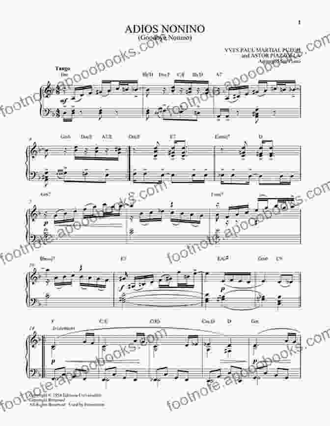 Adios Noinino Sheet Music Tango Piazzolla For Clarinet Quartet: 3 In 1 Bundle: Libertango Oblivion Adios Noinino