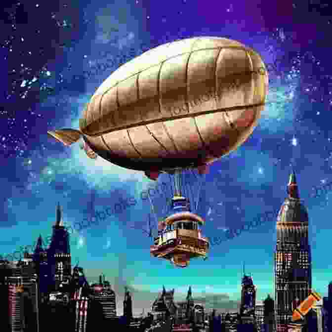 Airships Soaring Above The City The Black Orchid: A Quirky Steampunk Fantasy (The Viper And The Urchin 2)