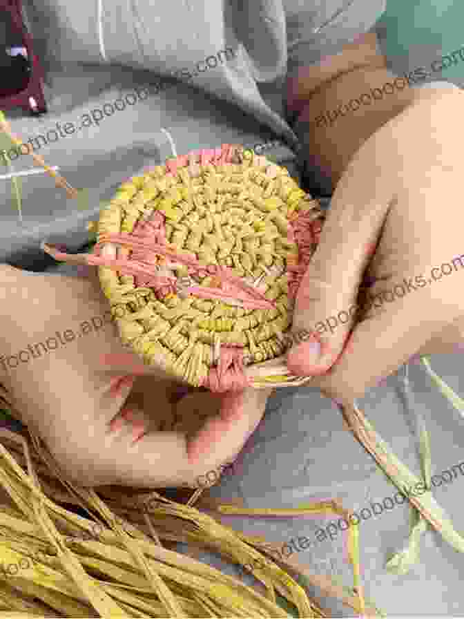 An Artisan Weaving A Basket From Natural Fibers. LeatherWorks: Traditional Craft For Modern Living (Traditional Craft/Modrn Living)