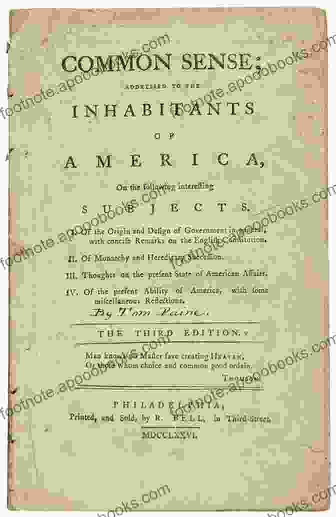 An Illustration Of Thomas Paine Delivering His Address To The Inhabitants Of The Colonies Address To The Inhabitants Of The Colonies An