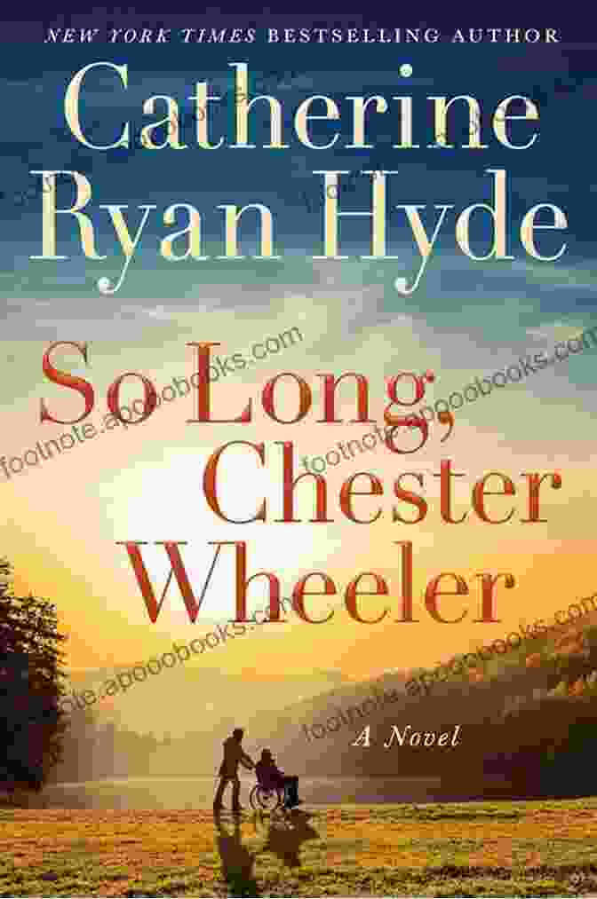 Book Cover Of 'So Long, Chester Wheeler', Featuring A Man Standing In A Field With A Suitcase In His Hand, Looking Over His Shoulder. So Long Chester Wheeler: A Novel