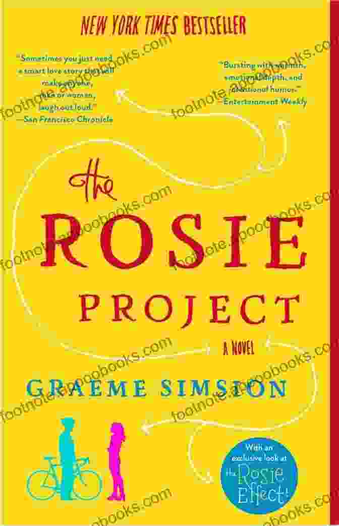 Book Cover Of 'The Rosie Project' By Don Tillman, Featuring A Smiling Man With Glasses And A Woman With Long Hair The Rosie Project: A Novel (Don Tillman 1)