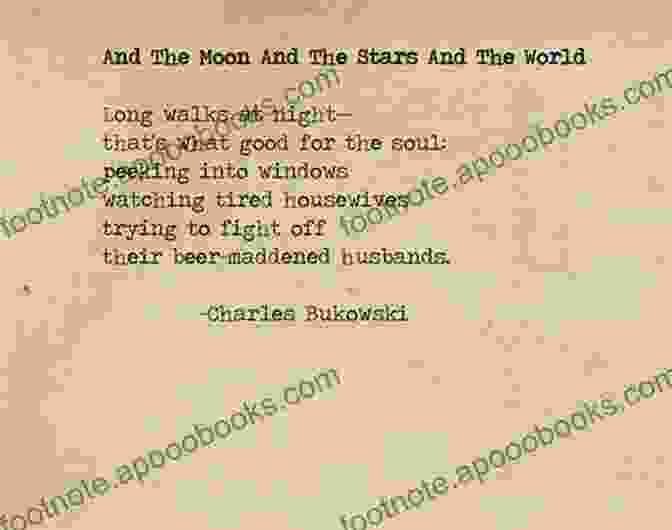 Charles Bukowski Under The Moon Betting On The Muse Charles Bukowski