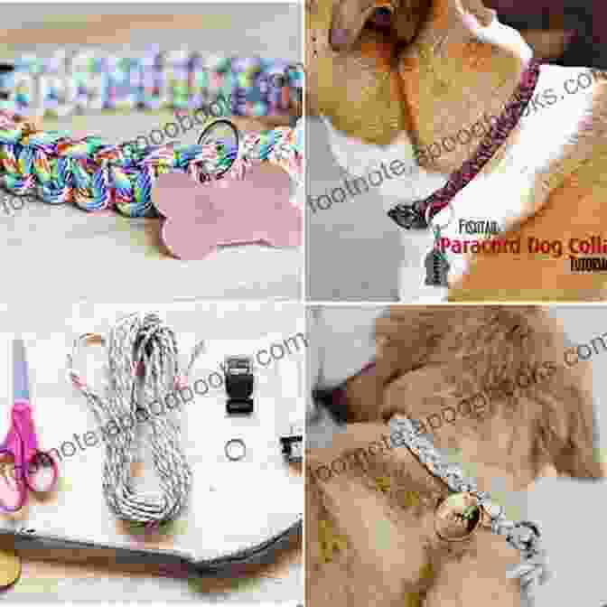 Close Up Of A Hand Carefully Sewing A Pet Collar Dog Sweater Crochet Patterns: Cute And Stunning Pattern For Your Lovely Pets