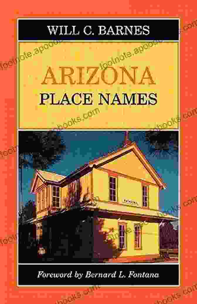 Cover Of The Book 'Arizona Place Names' By Mark Pendergrast Arizona Place Names Mark Pendergrast