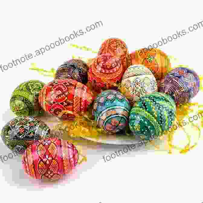 Decorative Easter Eggs On Display During Russian Orthodox Easter Celebrations Hitchhiker S Guide To Russian Holidays