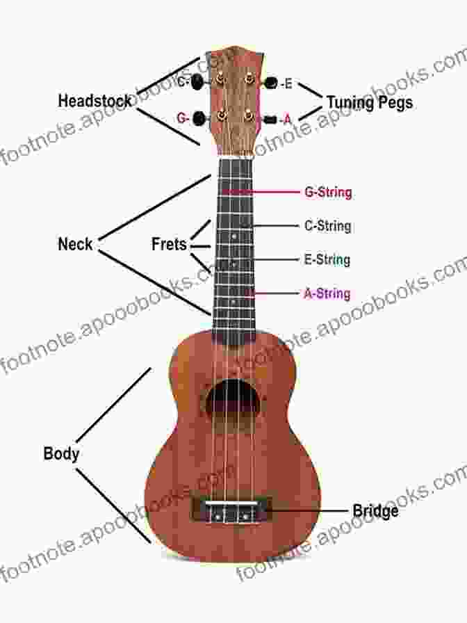 Diagram Of A Ukulele Showing Its Parts Ukulele For Kids The Hal Leonard Ukulele Method: A Beginner S Guide With Step By Step Instruction For Ukulele