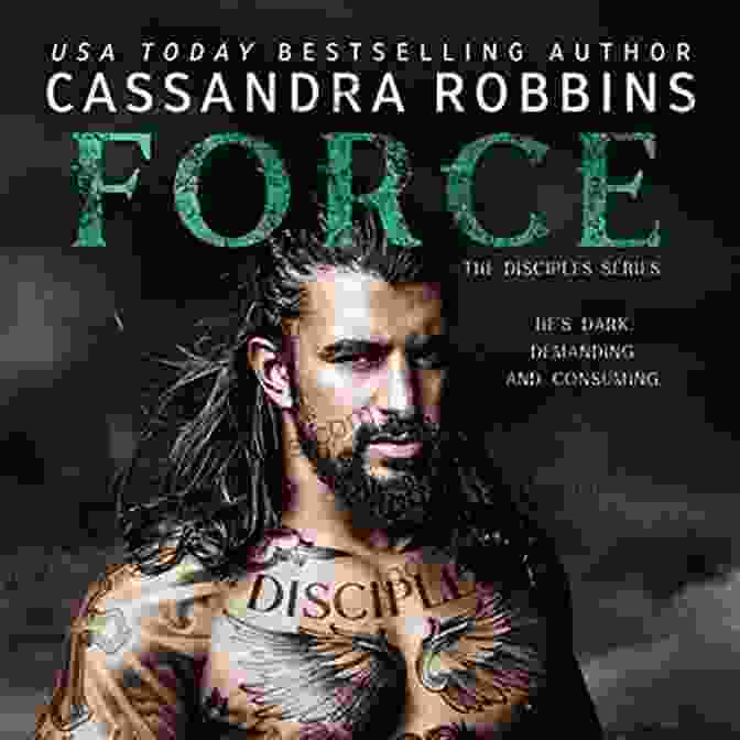 Force The Disciples Book Cover, Featuring A Group Of People Standing In A Field With A Dark Forest In The Background Force (The Disciples 5) Cassandra Robbins