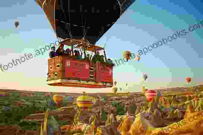 Hot Air Balloons Flying Over The Fairy Chimneys Of Cappadocia, Turkey Color Photographs Of The American West: Ghost Towns Nature Cities And More