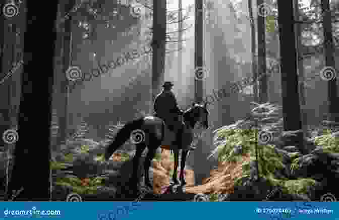 Illustration Of Jenny And Ben Exploring A Dense Forest On Horseback The Skylark S Secret Fiona Valpy