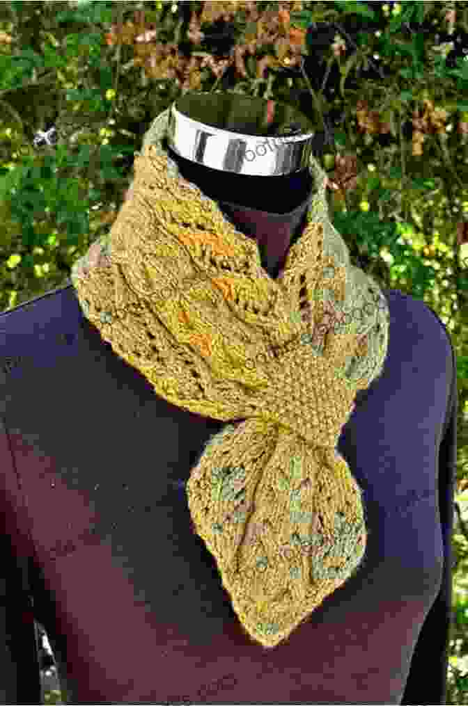 Intricate Scarf Pattern Featuring Lace And Cables Scarves And Shawls For Yarn Lovers: Knitting With Simple Patterns And Amazing Yarns