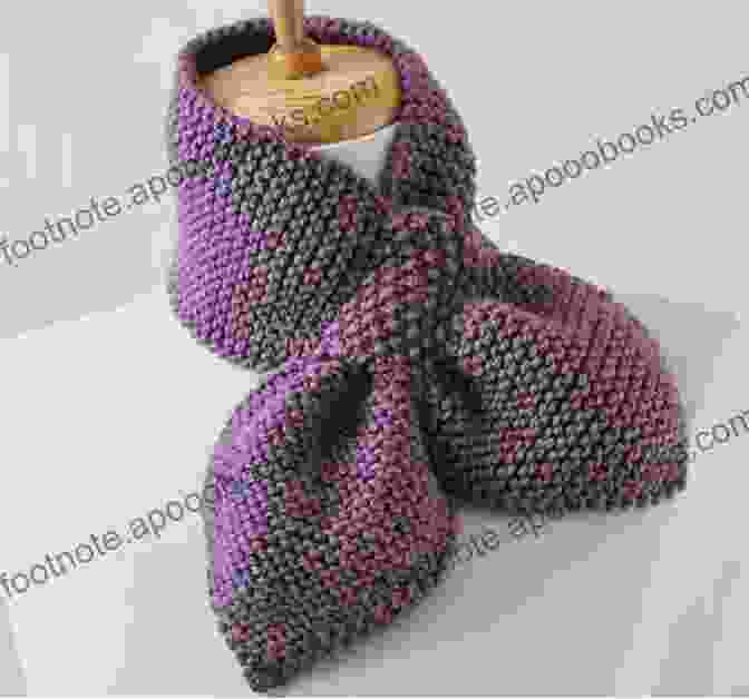 Keyhole Mock Cable Neck Scarf Knitting Pattern Keyhole Mock Cable Neck Scarf Knitting Pattern Noelle