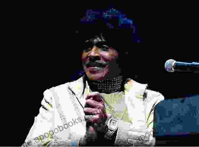 Little Richard Performing On Stage With A Microphone In Hand, Wearing A Flamboyant Outfit And With A Joyful Expression. The Life And Times Of Little Richard: The Authorized Biography