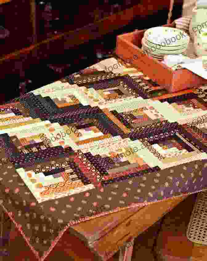 Log Cabin Quilt In Autumn Hues Country Style Quilting: 14 Stunning Patchwork Quilts And Gifts