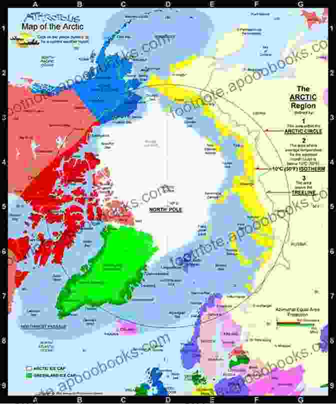 Map Of The Arctic Preparing For War? Moscow Facing An Arc Of Crisis