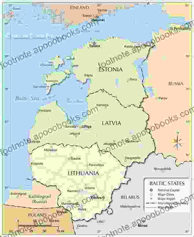 Map Of The Baltic States Preparing For War? Moscow Facing An Arc Of Crisis