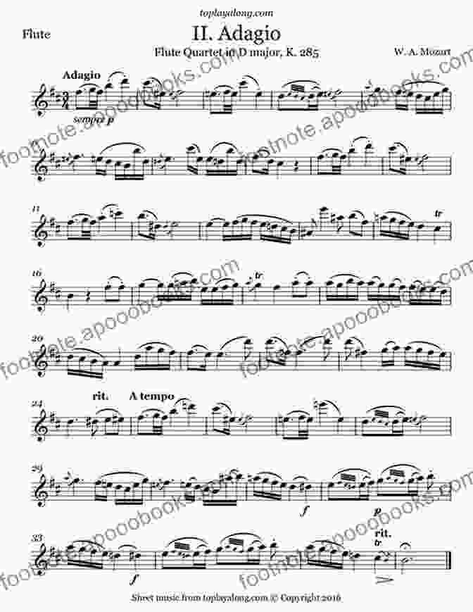 Mozart's Adagio For Horn And String Quartet Suite For Horn And String Quartet: Originally For Tuba