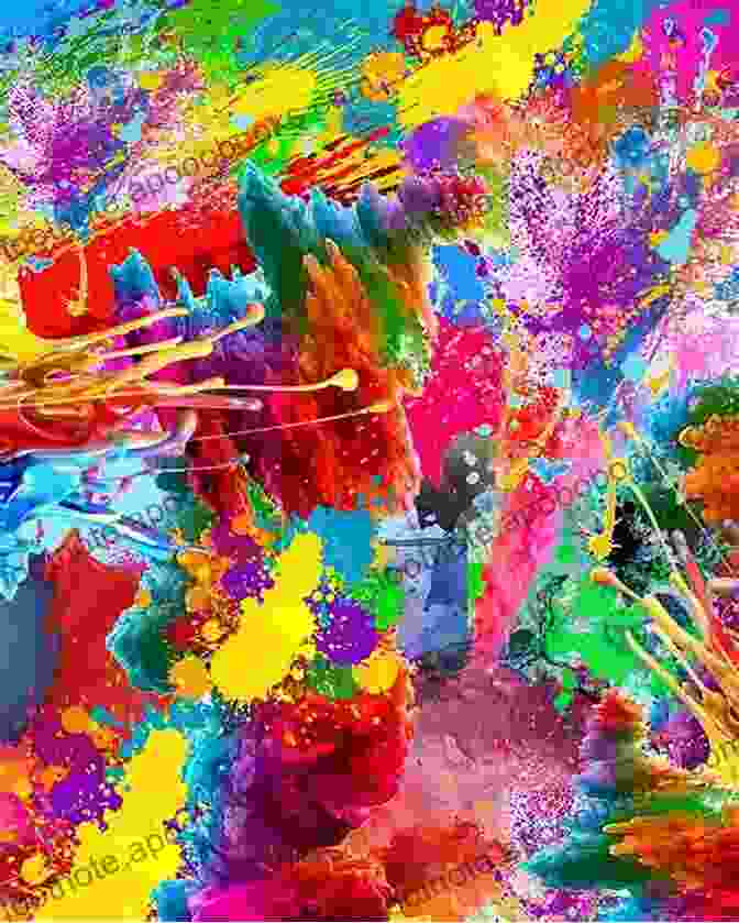 My Mess Is Message IV Book Cover, Depicting A Vibrant Splash Of Color Bursting From A Tangled Mess Nobody Is Safe: My Mess Is A Message IV