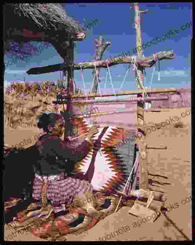 Navajo Weaver Working At Her Loom Navaho Weaving: Its Technic And History (Native American)