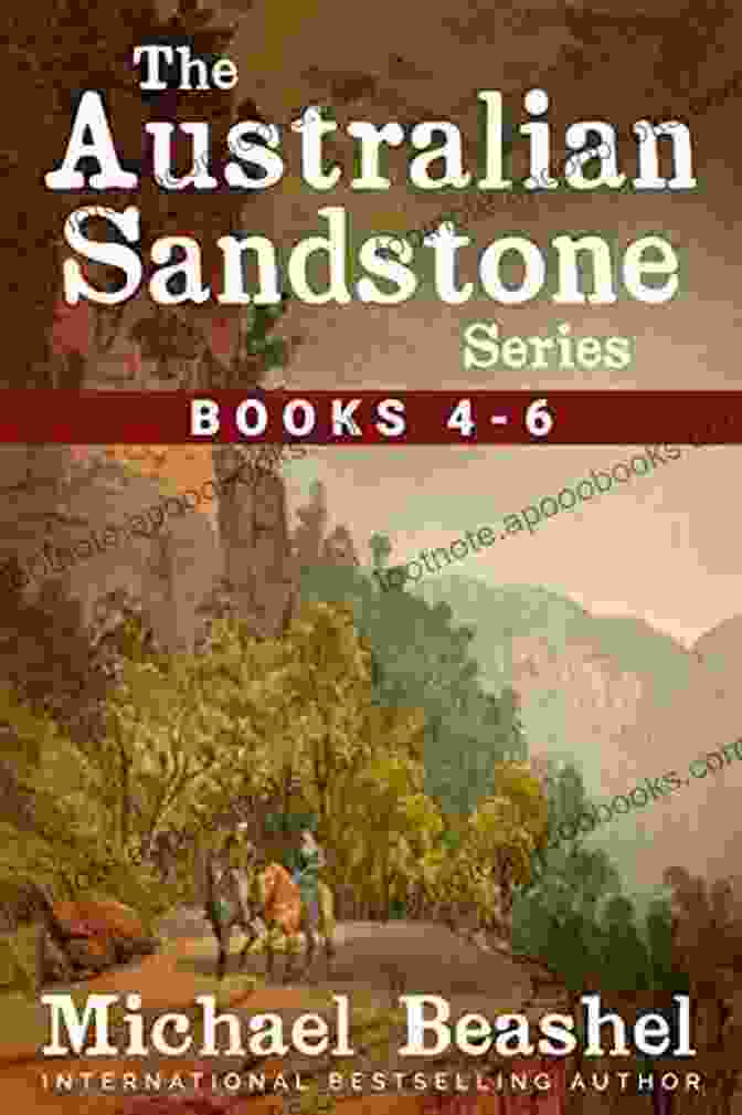 Quest At Golden Hall: The Australian Sandstone Book Cover Featuring A Young Girl With A Sword, Standing On A Sandstone Cliff Overlooking A Vast Desert Landscape. Quest At Golden Hall (The Australian Sandstone 5)