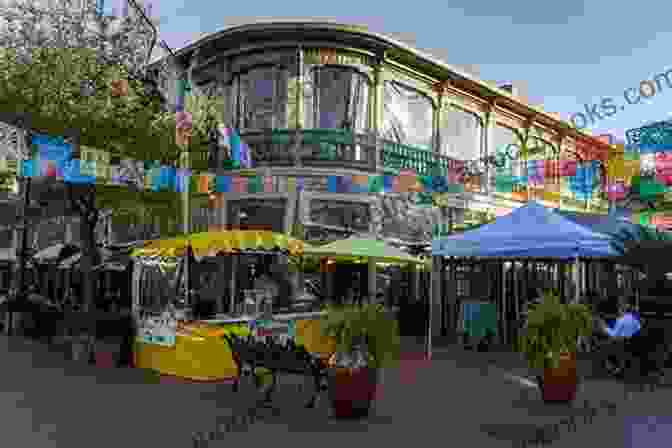 San Antonio Historic Market Square Images Of America Book Cover With Colorful Building Facades And Vibrant Street Scene San Antonio S Historic Market Square (Images Of America)