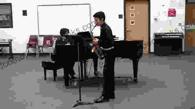 Saxophone Quartet Performing Solos The Magnificent Seven For Saxophone Quartet