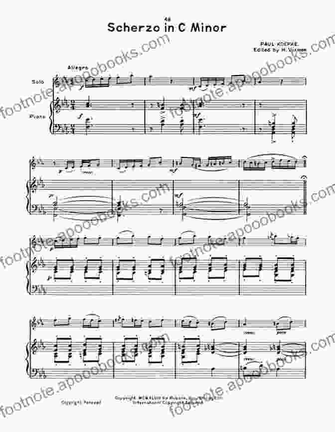 Scherzo In G Minor Sheet Music Musical Impressions 1: 11 Solos In A Variety Of Styles For Early Elementary To Elementary Piano